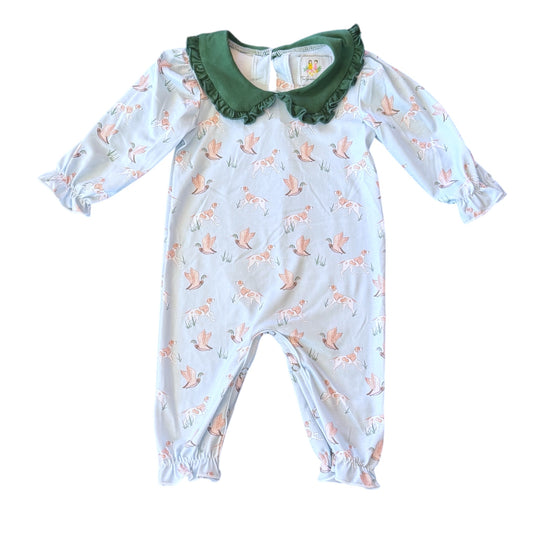 Dogs & Mallards Girl Romper