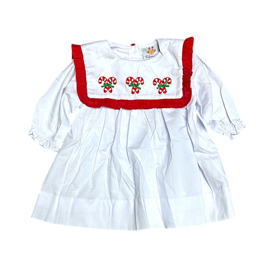 White Candy Cane Dress