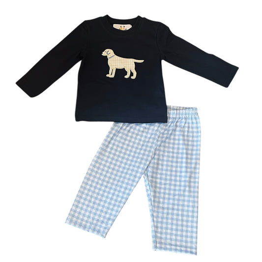 Dog Gone Cute Boy Pant Set