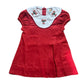 Scallop Red Candy Cane Dress