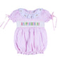 Smocked Birthday Bubble