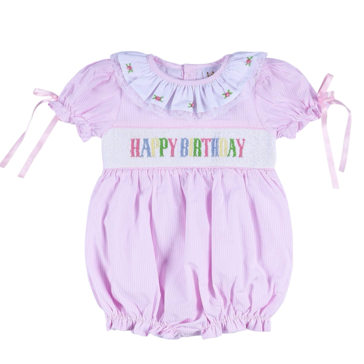 Smocked Birthday Bubble