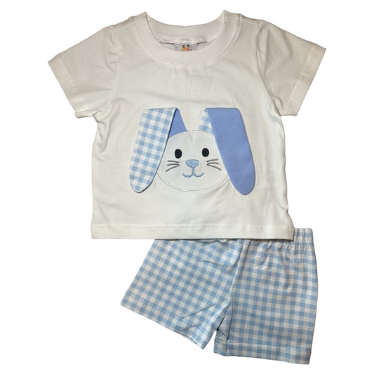 Boy Bunny Short Set