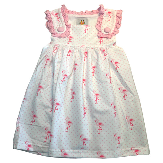 Knit Flamingo Dress