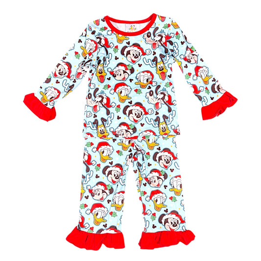 Blue WDW Girl Pajamas