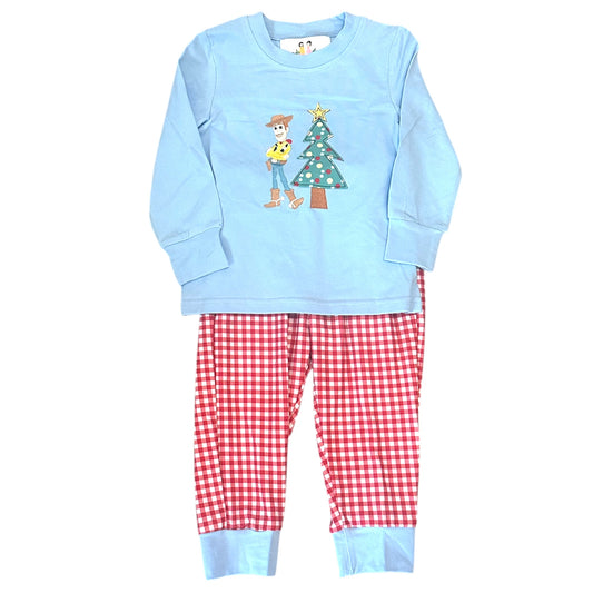 Woody Christmas Boy Pant Set