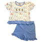 Easter Bunny Smocked Short Set