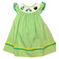 St. Patrick's Day Smocked Bishop Dress