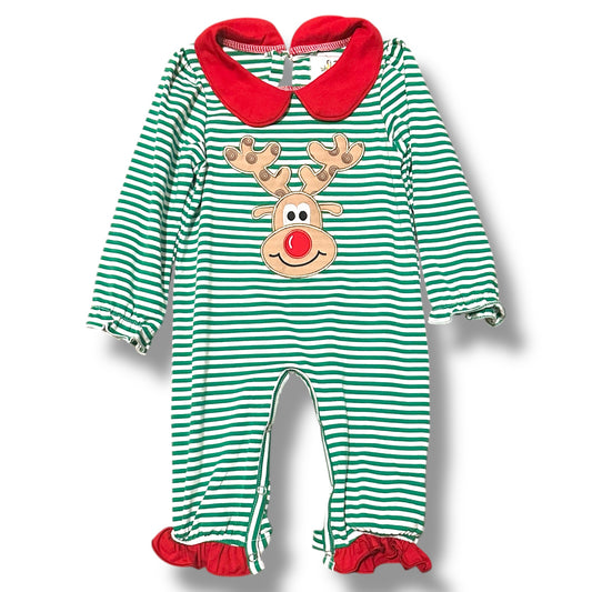 Reindeer Girl Romper