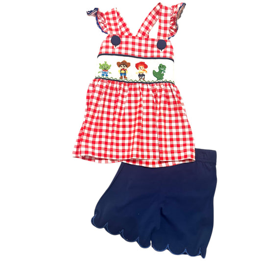 Toy Story Girl Smocked Set