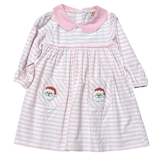 Pink Santa Christmas Dress