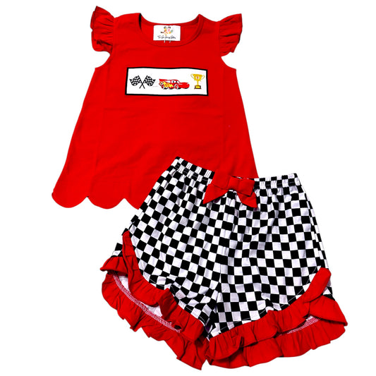 Ka-Chow Girl Short Set