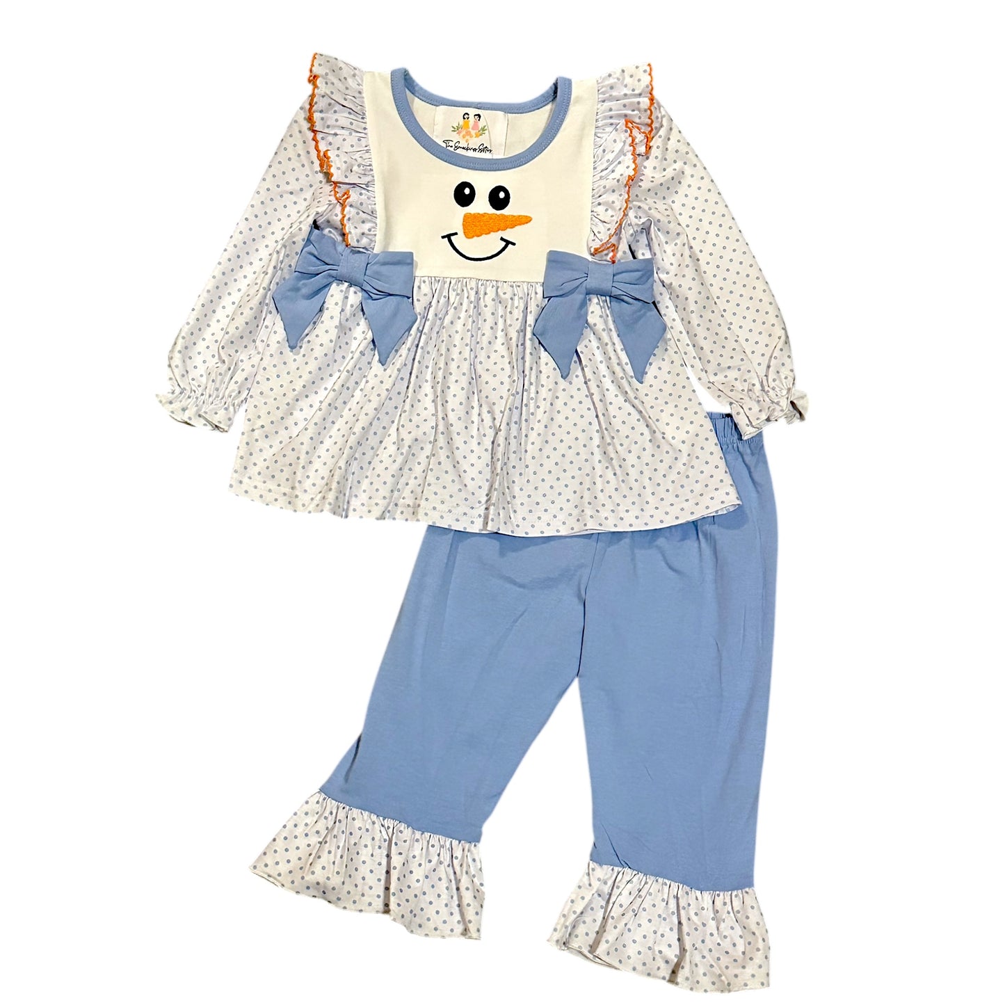 Snow Much Fun Girl Pant Set
