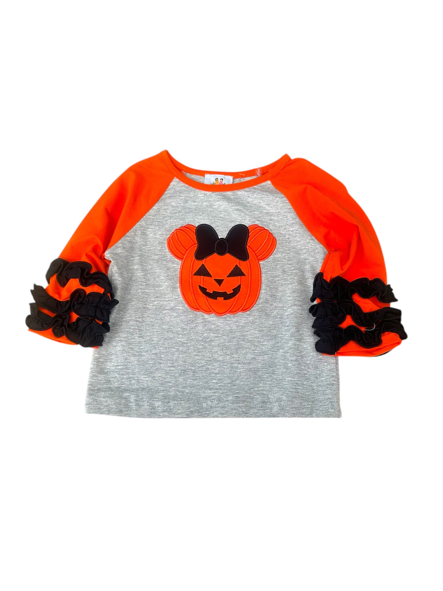 Pumpkin Applique T-shirt