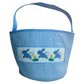 Boy Smocked Bunny Baskets