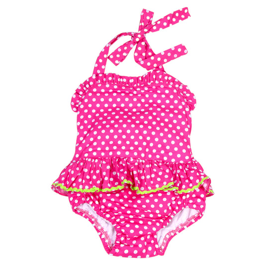 One Piece Polka Dot Swim